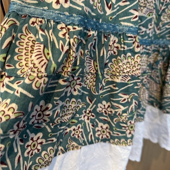 Free People CottageCore Summer Sun Dress / Floral / Cotton / 4 - Picture 2 of 14